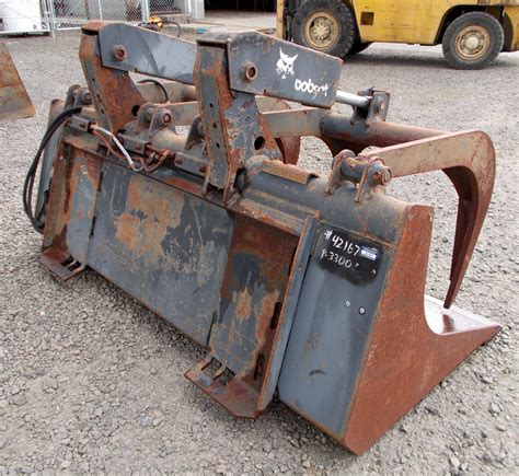 60 skid steer grapple bucket|bobcat grapple bucket craigslist.